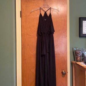Express black maxi dress